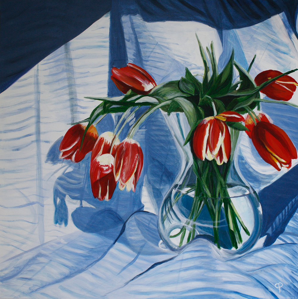 Sunny Tulips by Catherine Patterson